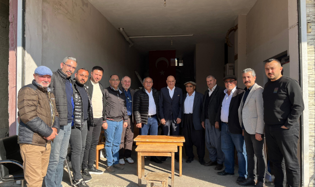MHP'li Şahin Esnafı Ziyaret Etti, Sorunları Dinledi