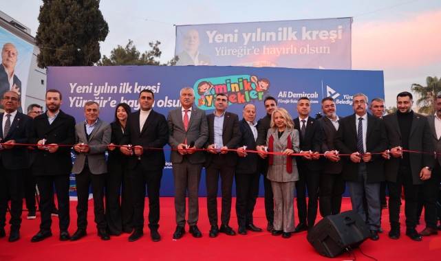 Minik Yürekler Kreşi Yoğun Katılımlı Törenle Hizmete Açıldı
