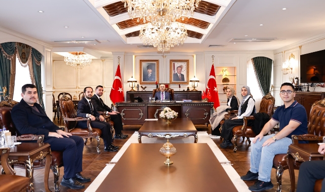 Mustafa Furkan Ürün, Gençlerle Vali Köşger’i Ziyaret Etti