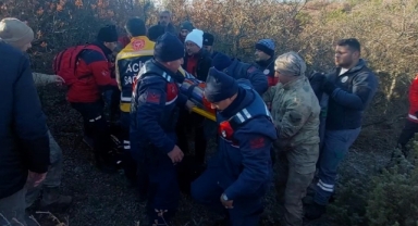 Ormanda Kaybolan Yaşlı Adam Donmak Üzereyken Bulundu