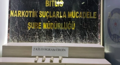 Otomobilde 2 Kilo 18 Gram Eroin Bulundu