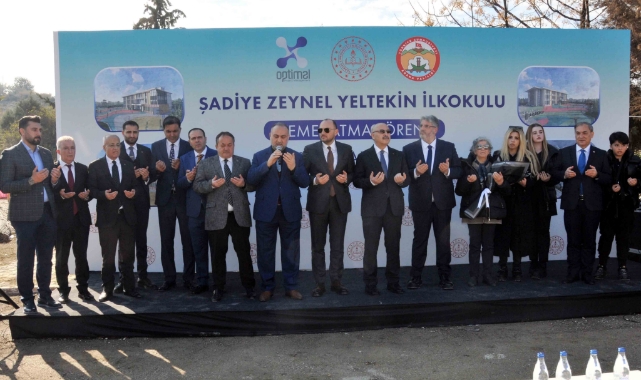 Şadiye-Zeynel Yeltekin İlkokulu’nun Temeli Atıldı