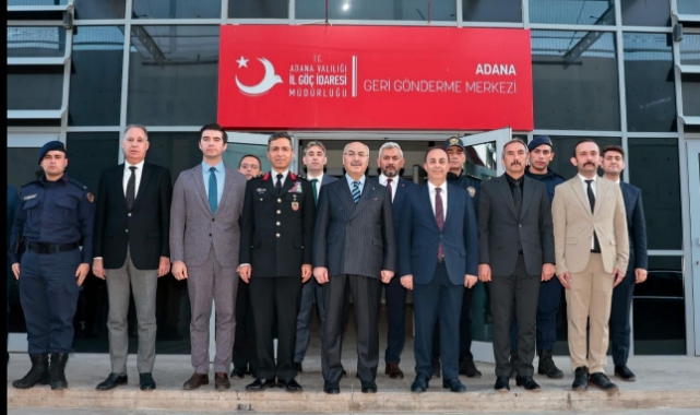 Vali Köşger İl Göç İdaresi Müdürlüğü Geri Gönderme Merkezini İnceledi