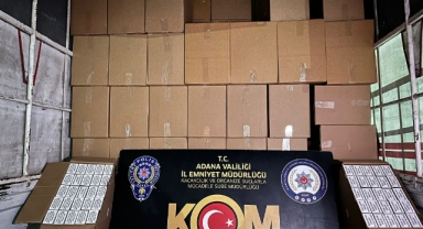 1 Milyon 500 Bin Makaron Ele Geçirildi