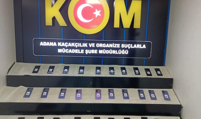 30 Kaçak Cep Telefonu Ele Geçirildi