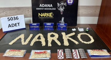 5 Bin 36 Uyuşturucu Hap İle Yakalandı