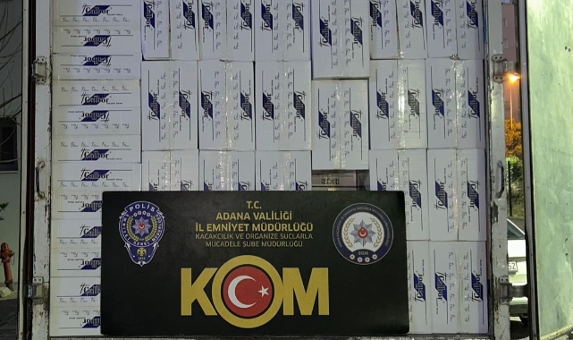 5 Milyon Kaçak Makaron Ele Geçirildi