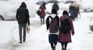 Adana'da 2 İlçede Kar Yağışı:Eğitime Ara Verildi
