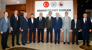 Adana Defterdarı Ahmet Balıkcı’dan ATB’ye İade-i Ziyaret