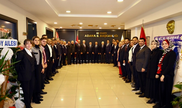 ADASO’dan AK Parti Adana İl Başkanı Dağlı’ya ''Hayırlı Olsun'' Ziyareti
