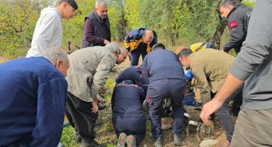 Ayağını Çapa Makinesine Kaptırdı
