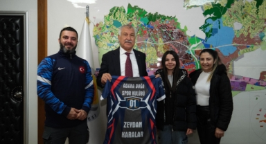 Başkan Karalar’dan Turna Gürbüz’e Destek Sözü