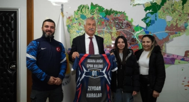 Başkan Karalar’dan Turna Gürbüz’e Destek Sözü