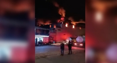 Geri Dönüşüm Tesisinde Yangın