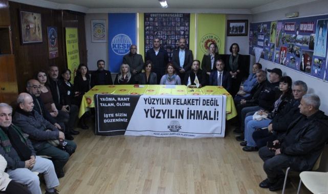 KESK Genel Sekreteri Yılmaz:"Deprem Değil, İhmal Felaketi Yaşadık"