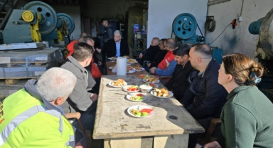 Kısacık Esnaf Kahvaltısında Adana Metal Sanayi Esnafı ile Buluştu