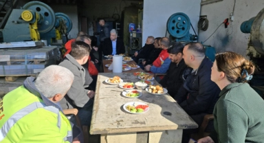 Kısacık Esnaf Kahvaltısında Adana Metal Sanayi Esnafı ile Buluştu