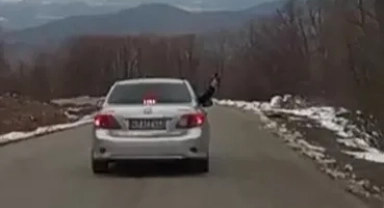 Otomobilden Havaya Ateş Eden Kişi Yakalandı