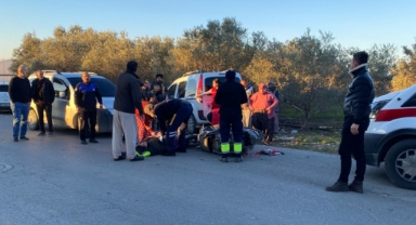 Otomobille Çarpıştı, Yaralandı