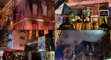 Tarihi Binada Yangın:1 Ölü