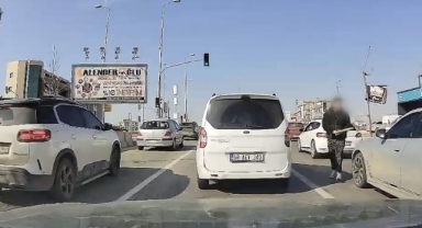 Trafikte Beyzbol Dehşeti!