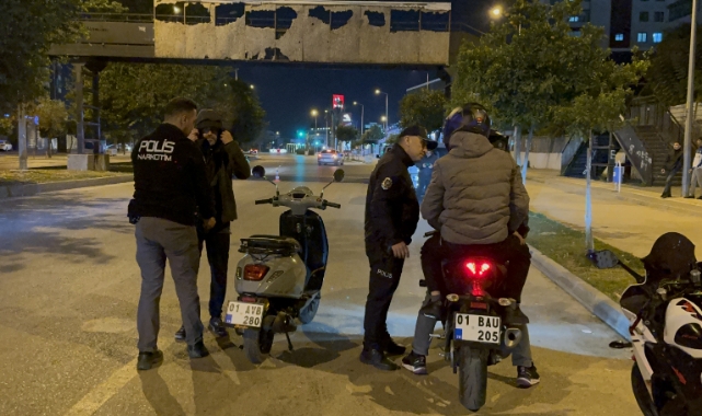 Adana'da Helikopter Destekli "Huzur ve Güven" Uygulaması Yapıldı