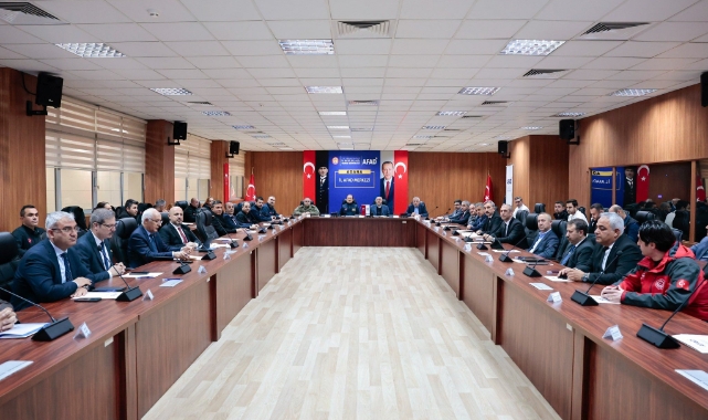 Adana'da İl Afet ve Acil Durum Koordinasyon Toplantısı Yapıldı