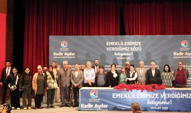 Ceyhan’da Emeklilere Destek Sürüyor:Bin Emekliye Bayram İkramiyesi Ödendi
