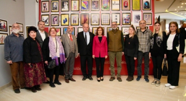 ÇGC Uluslararası Eserlerin Sergisine Ev Sahipliği Yaptı