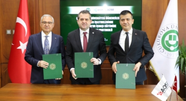 ÇÜ Öğrencileri AOSB’de İşbaşı Eğitimi Alacak