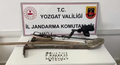 İzinsiz Kazı Yapan 2 Kişi Suçüstü Yakalandı