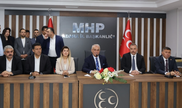 MHP Adana’da Bayramlaşma Töreninde Birlik Ve Beraberlik Mesajı Verildi