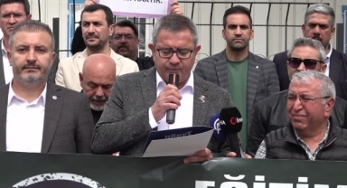 Müdür Yardımcısının Darbedilmesi Protesto Edildi