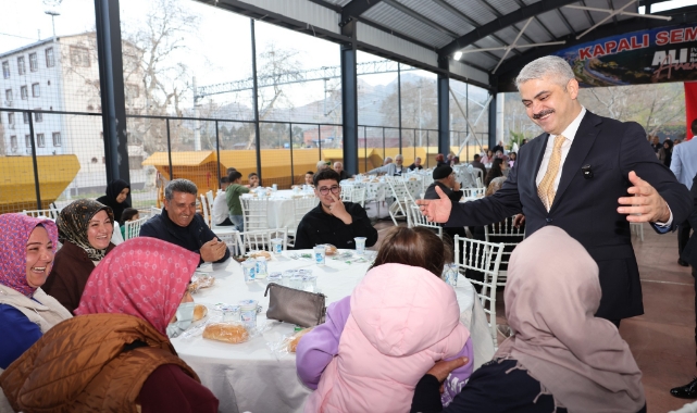 Pozantı Belediyesi'nden Üç Bin Kişilik İftar Programı