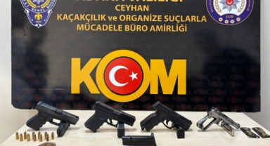 Ruhsatsız 4 Tabanca Ele Geçirildi,3 Tutuklama