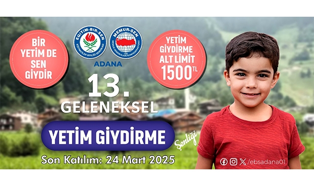 Sarıgeçili Destek İstedi:Yetim Giydirme Şenliği Başvuruları Başladı