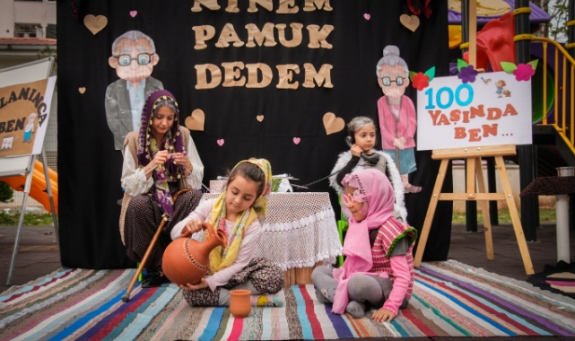 Seyhanlı Miniklerden Yaşlılar Haftası Etkinliği
