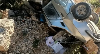 Uçuruma Devrilen Araç Sürücüsü Öldü