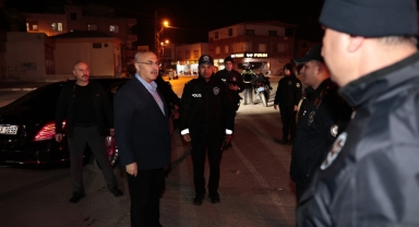Vali Köşger, Kent Genelindeki Huzur Denetimlerini Yerinde İnceledi