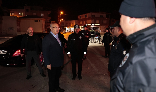 Vali Köşger, Kent Genelindeki Huzur Denetimlerini Yerinde İnceledi
