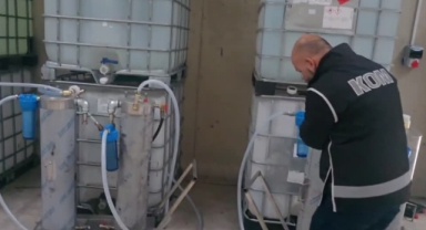 12 Ton Etil Alkol Ele Geçirildi:9 Gözaltı