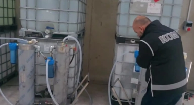 12 Ton Etil Alkol Ele Geçirildi:9 Gözaltı