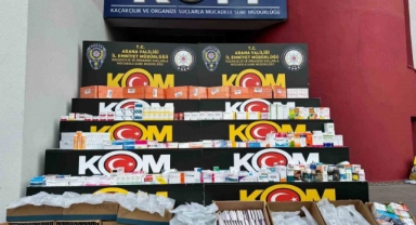 29 Bin 975 İlaç Ve 890 Tıbbi Malzeme Ele Geçirildi
