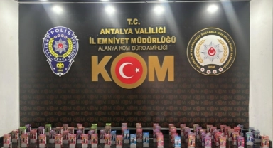 Antalya'da Kaçakçılık Operasyonu:17 Gözaltı