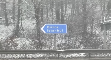 Bolu'da Kar Yağışı Ve Sis Hayatı Olumsuz Etkiledi