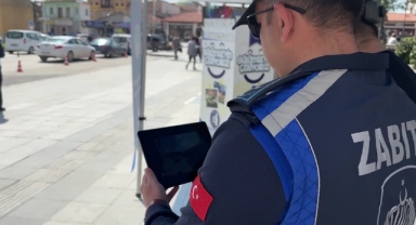 Çorum'da Yere İzmarit Atanlar Dronla Tespit Ediliyor