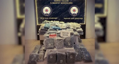 Kapıkule Sınır Kapısı'nda 171 Kilogram Uyuşturucu Ele Geçirildi