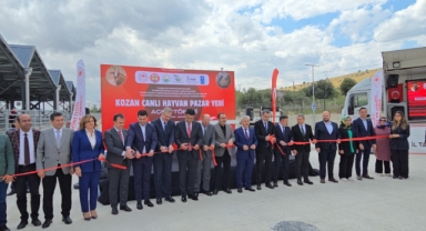 Kozan'da "Canlı Hayvan Pazar Yeri" Açıldı