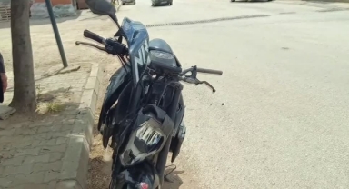 Motosiklet İle Traktör Çarpıştı:1 Yaralı