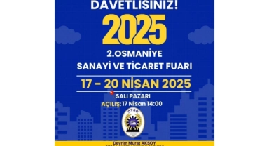 Osmaniye'de Sanayi Ve Ticaret Fuarı Açıldı